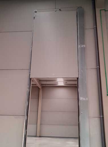 Porqué instalar puerta cortafuegos guillotina 