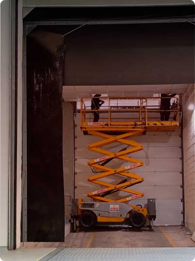 Reparación y averías de puertas industriales y equipamiento para muelles de carga