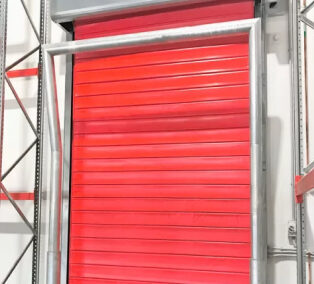 Puerta rápida enrollable frigorífica de Errece Loading Systems