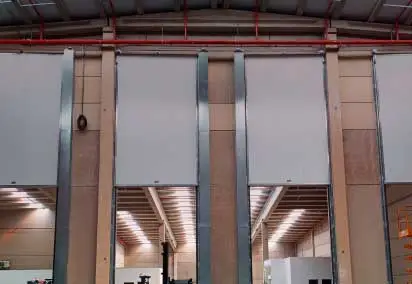 Puertas cortafuegos guillotina Errece Loading Systems